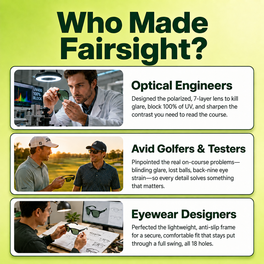 Fairsight Pro™ Polarized Golf Sunglasses